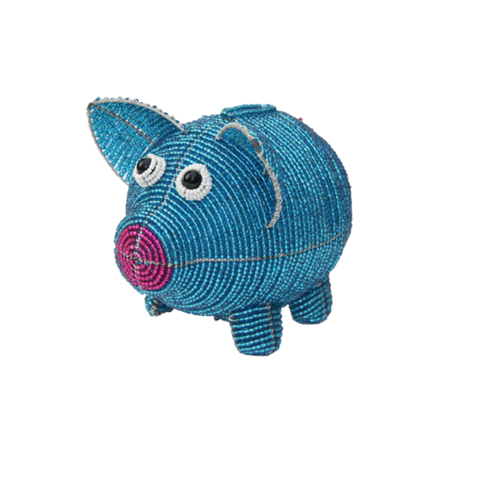 Piggy Bank, Blue (1 Piece)