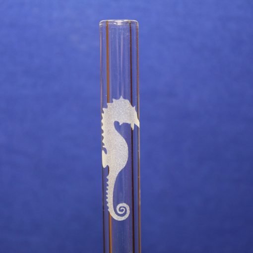 Etched Seahorse 9.5 mm 8 inch