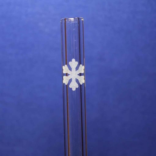 Etched Snowflake 9.5 mm 8 inch