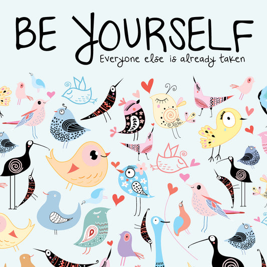 Be Yourself-Cuff Card