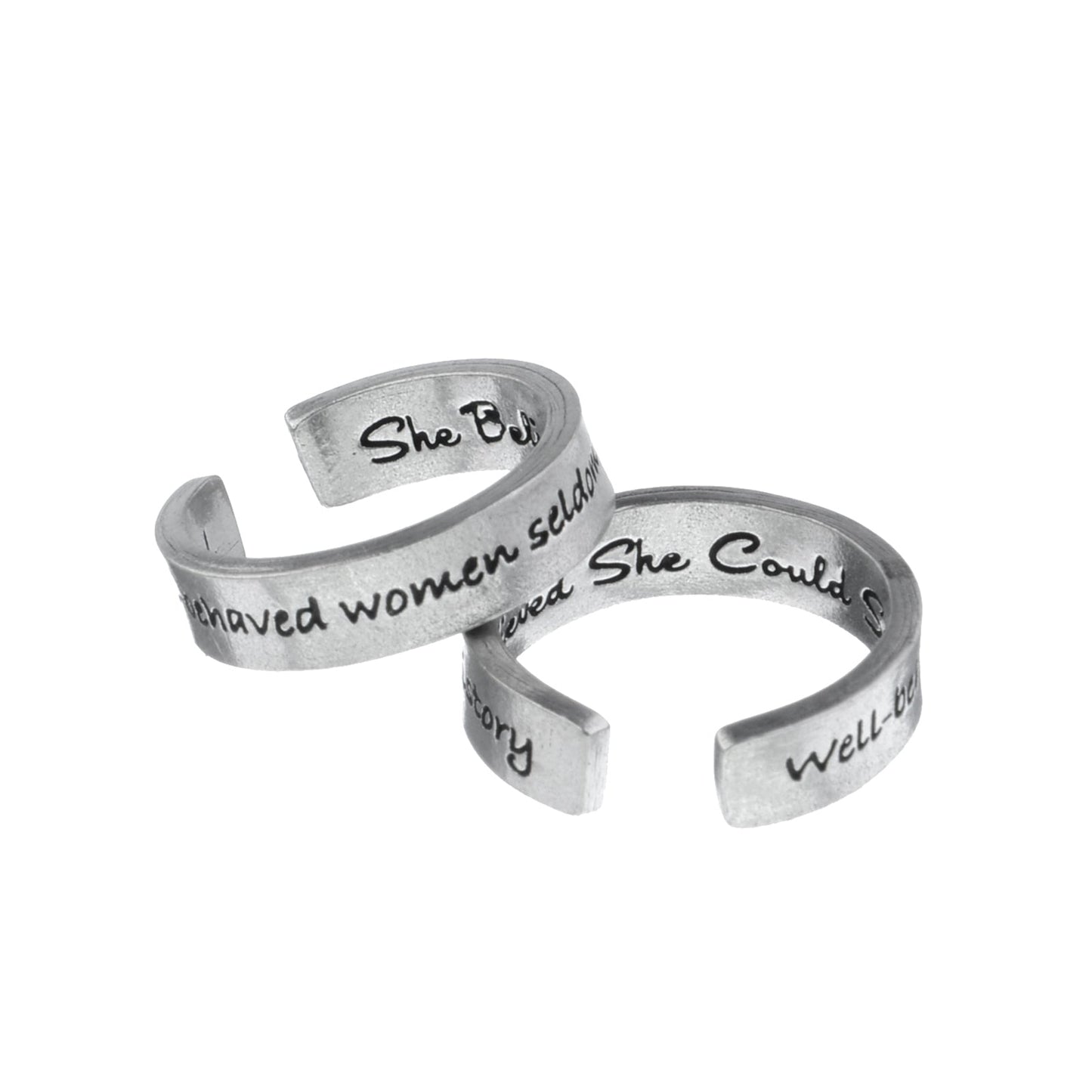 Well Behaved Women Inspire Ring