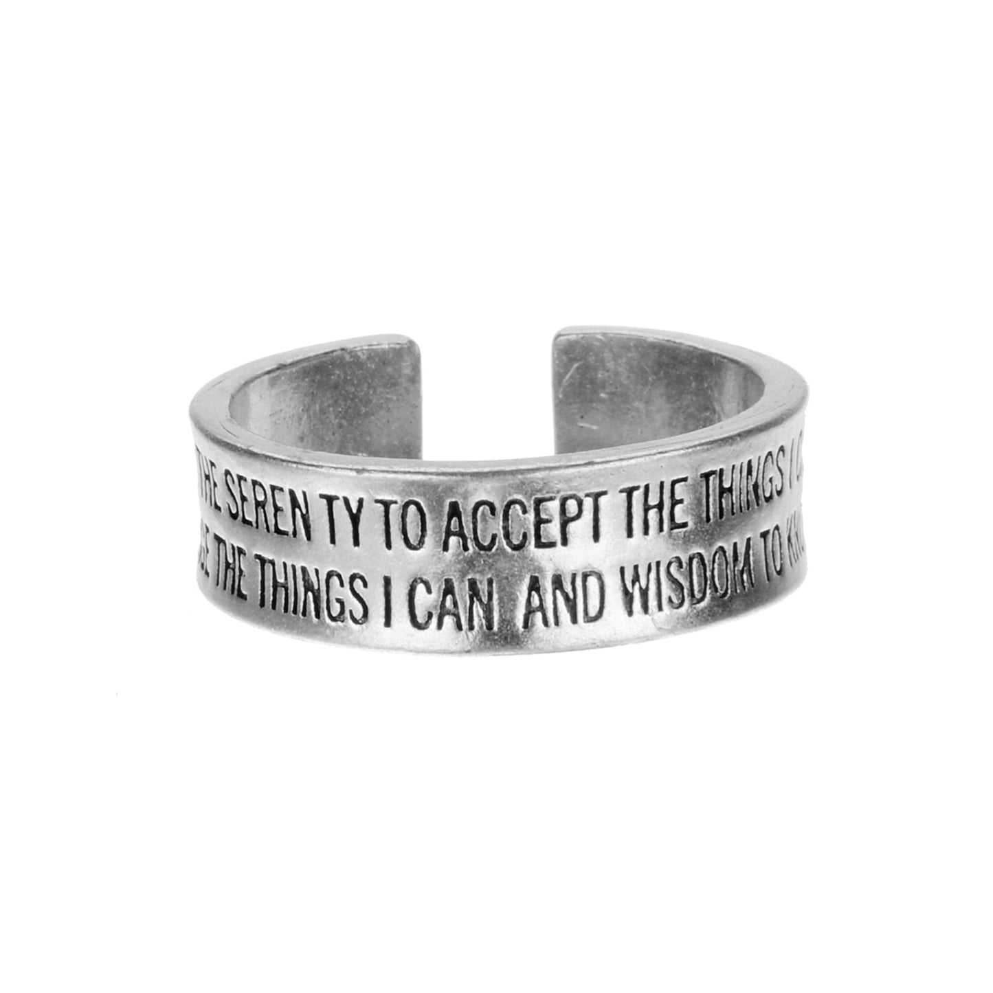 Serenity Prayer Inspire Ring