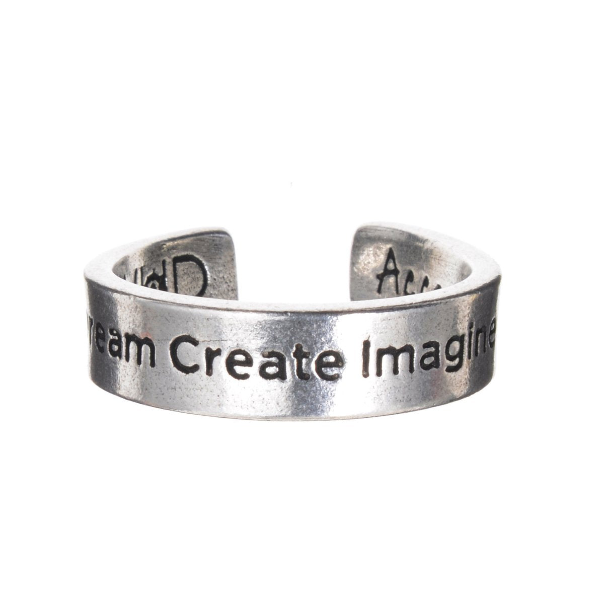 &quot;Dream Explore Create&quot; Inspire Ring