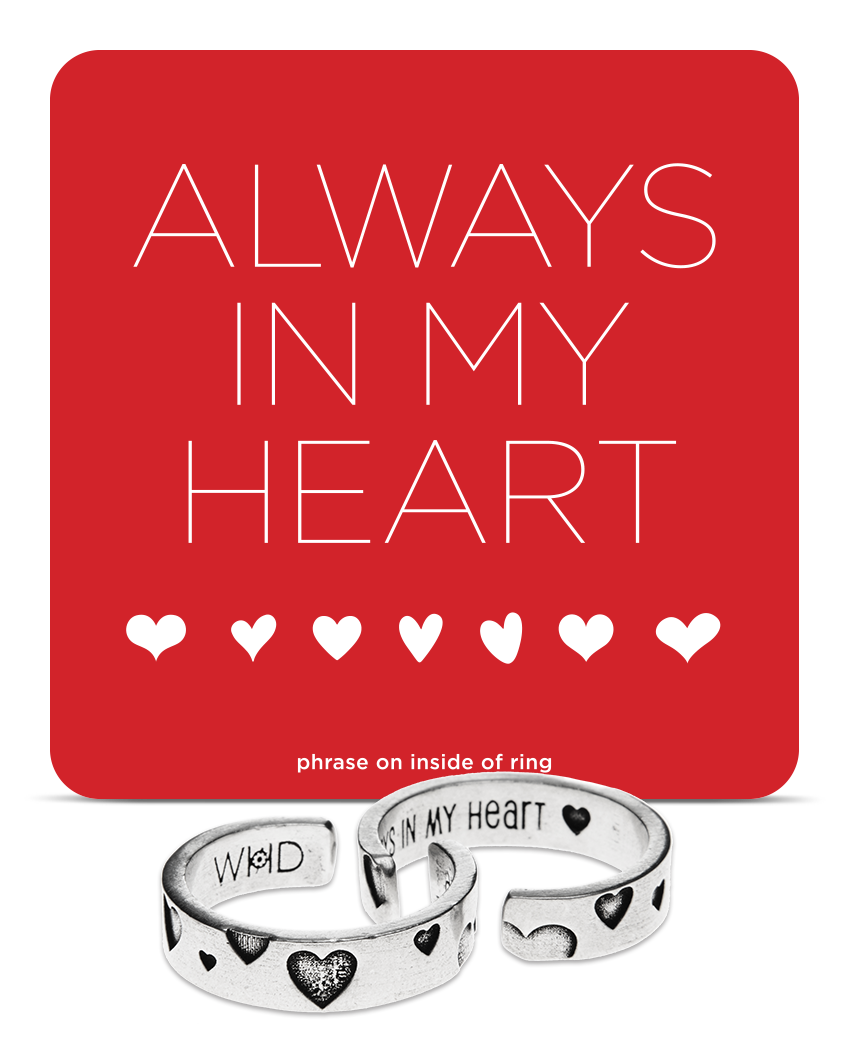 Always in My Heart Inspire Ring