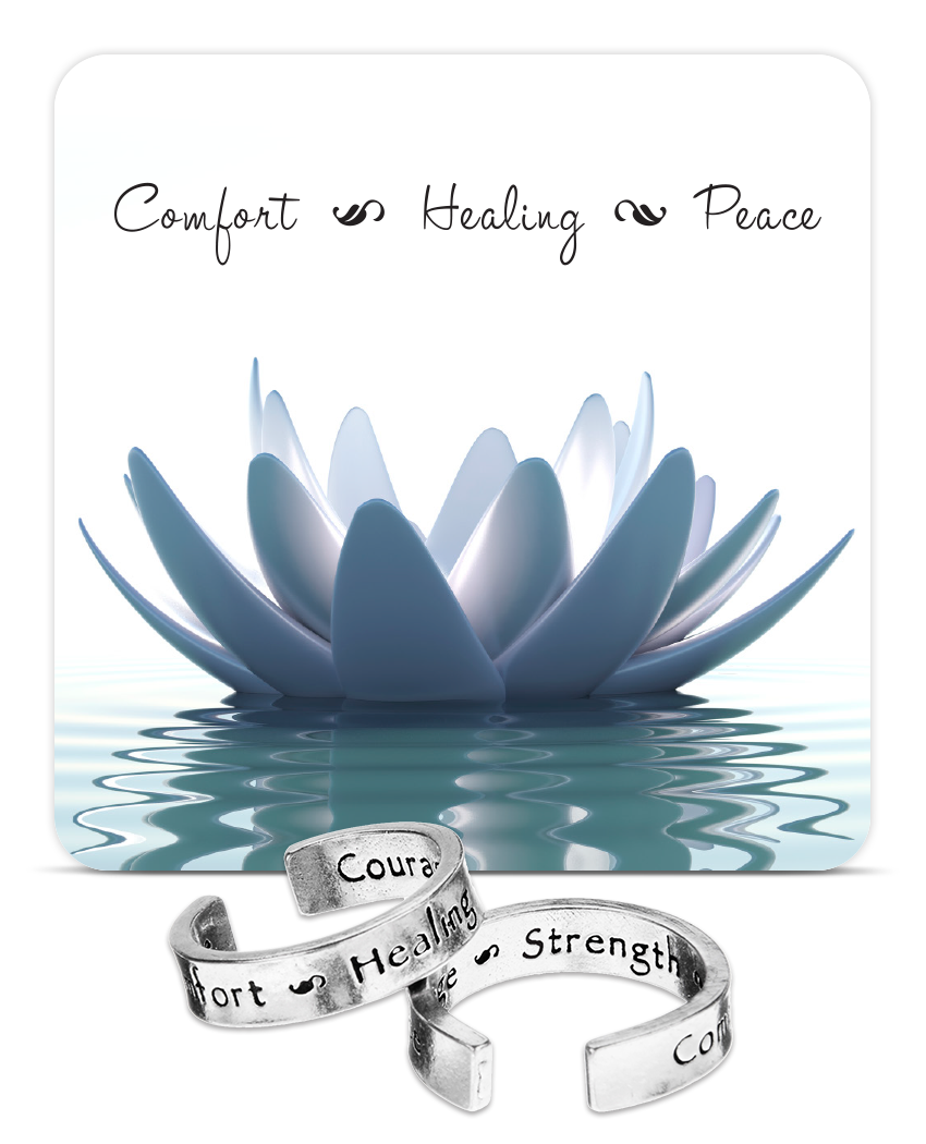 Comfort Healing Peace Inspire Ring