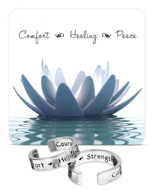 Comfort Healing Peace Inspire Ring