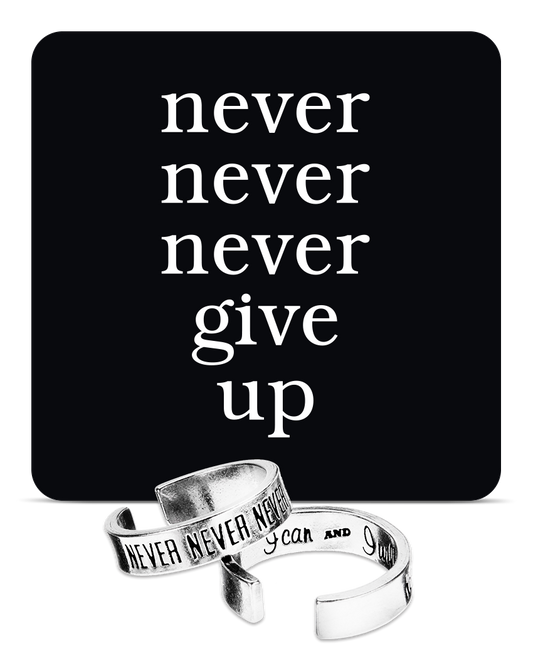 Never Never Never Give Up