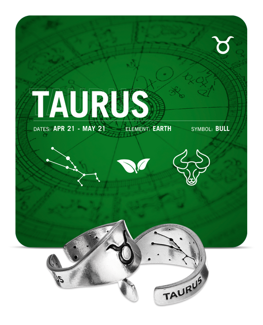 Zodiac Ring - Taurus - Celestial