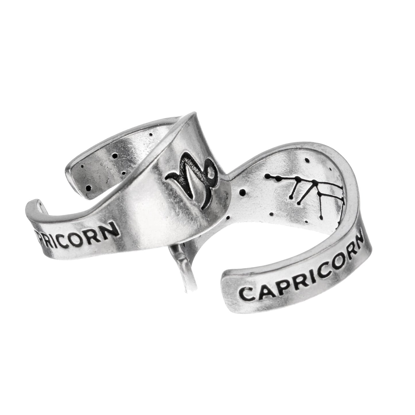 Zodiac Ring - Capricorn - Symbol