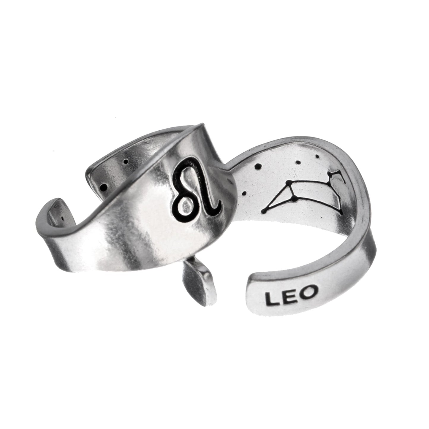 Zodiac Ring - Leo - Symbol