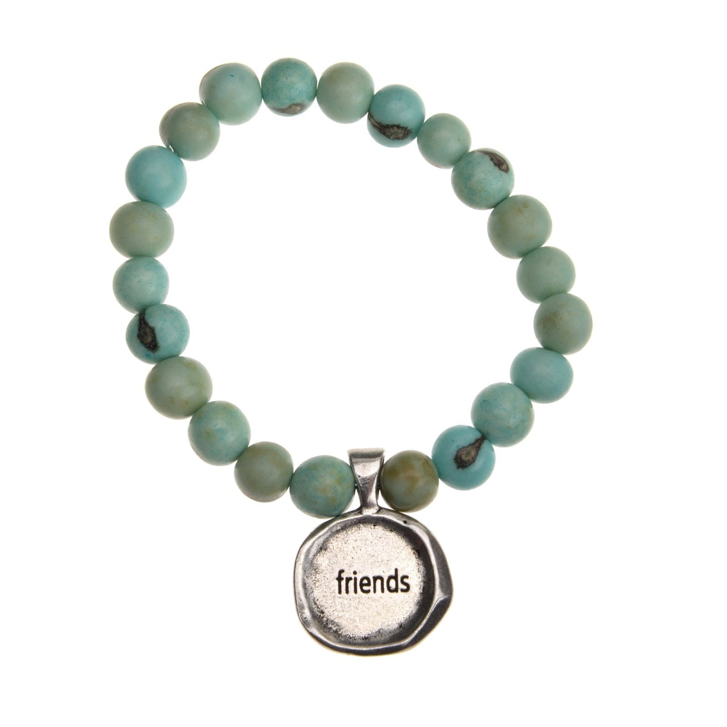 Acai Seeds Of Life Bracelet with Wax Seal - Baby Blue