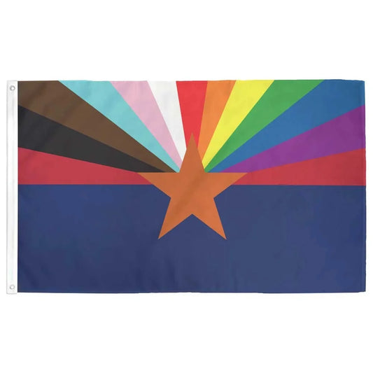 Rainbow Arizona Pride Flag