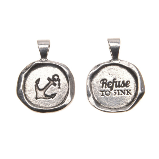 Refuse to Sink Wax Seal on 30&quot; Ball Chain