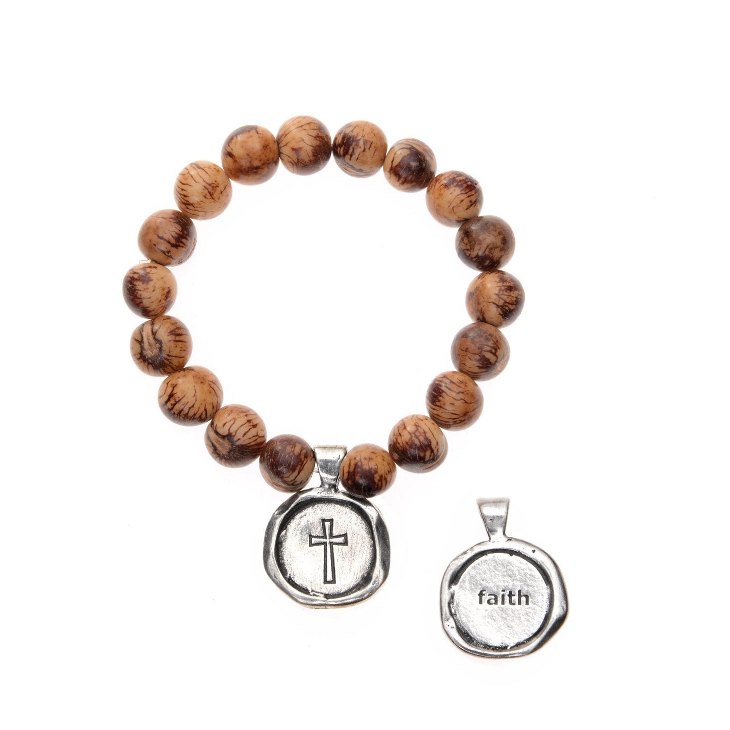 Acai Seeds of Life Bracelet with Wax Seal - Tiger Natural