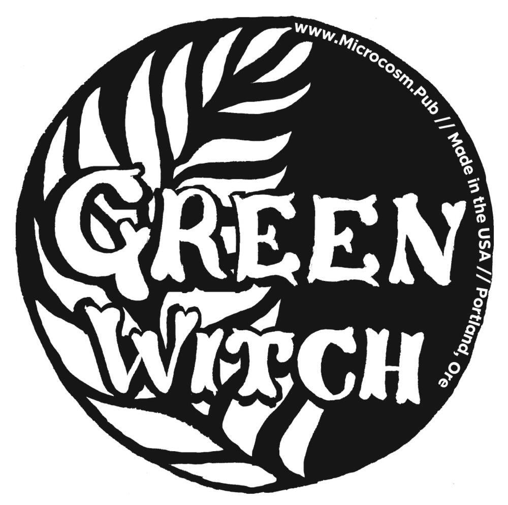 Sticker #444: Green Witch