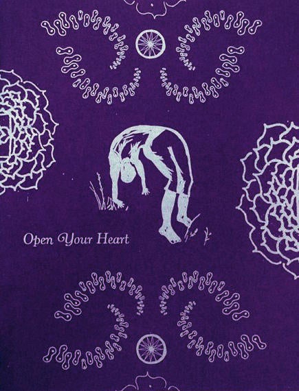 Open Your Heart blank book