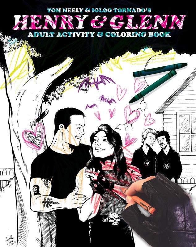 Henry & Glenn Adult Activity and Coloring Book