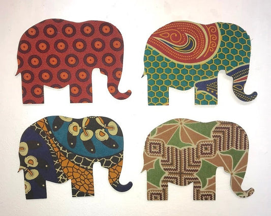 Elephant Fabric Magnet (min. 5)