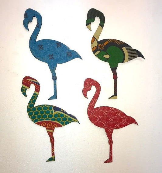 Flamingo Fabric Magnet (min. 5)