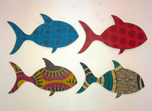 Fish Fabric Magnet (min. 5)