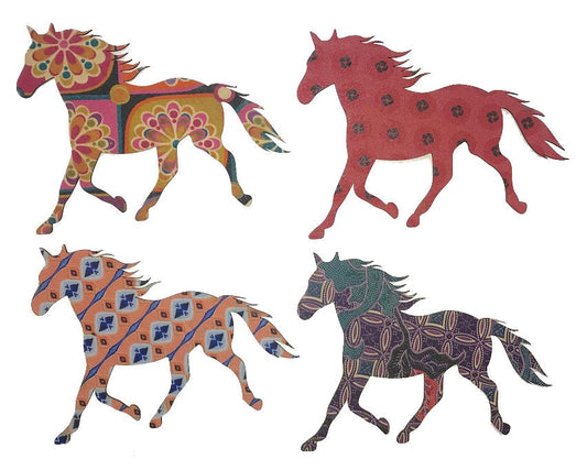 Horse Fabric Magnet (min. 5)