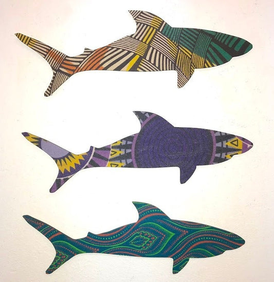 Shark Fabric Magnet (min. 5)