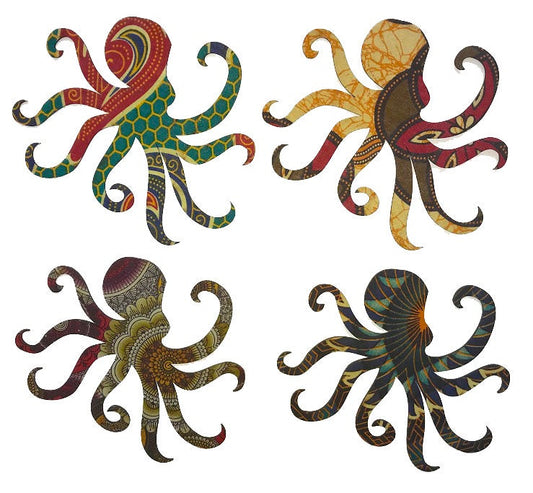 Octopus Fabric Magnet (min. 5)