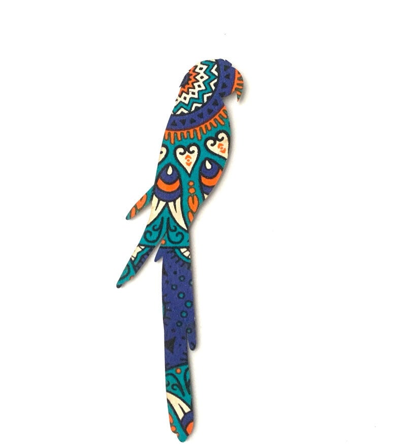 Parrot Fabric Magnet (min. 5)