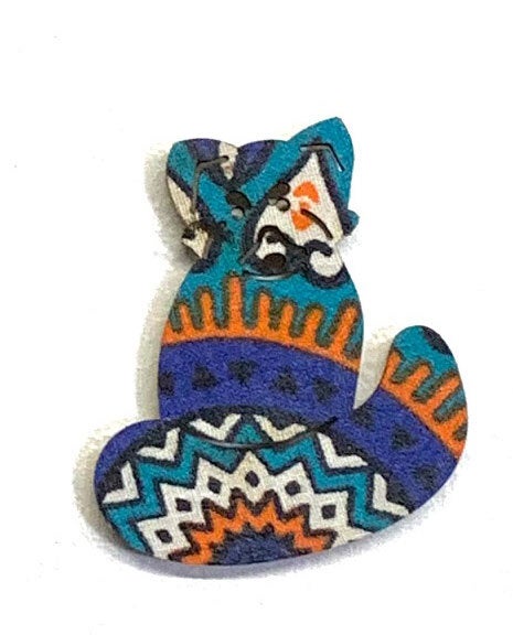 Red Panda Fabric Magnet (min. 5)