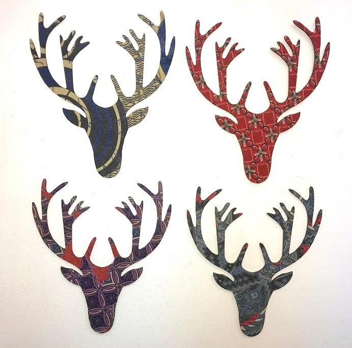 Stag Fabric Magnet (min. 5)