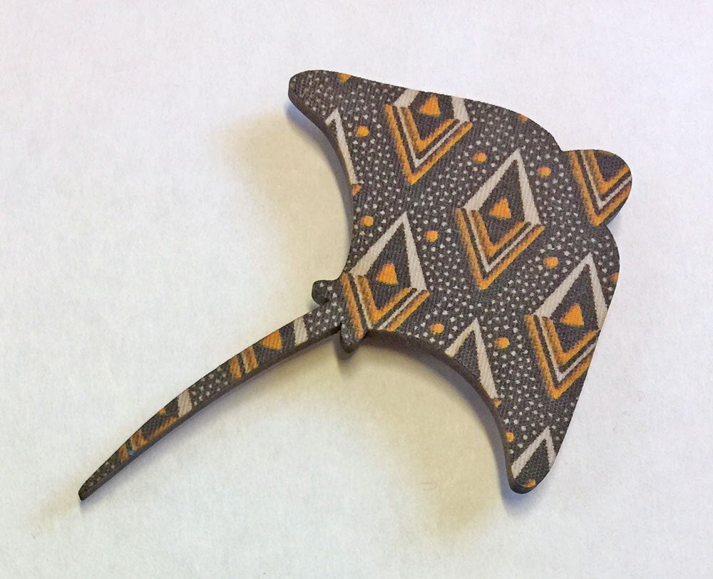 Stingray Fabric Magnet (min. 5)