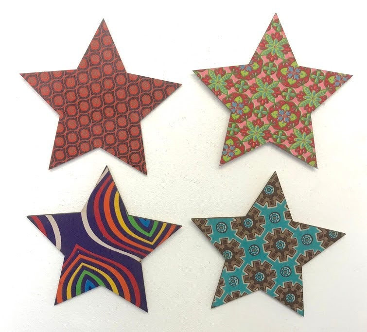 Star Fabric Magnet (min. 5)