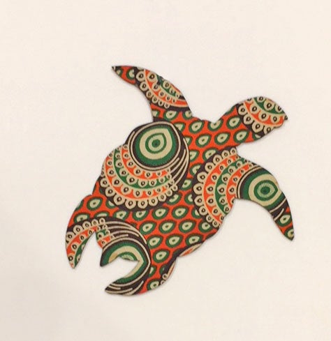 Turtle Fabric Magnet (min. 5)