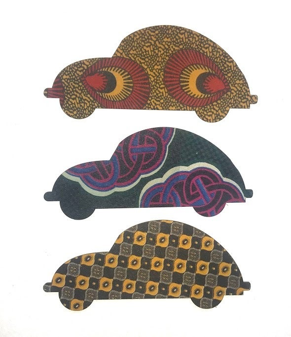 VW Beetle Fabric Magnet (min. 5)