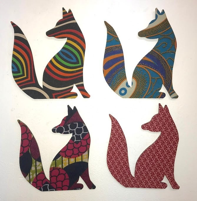 Fox Fabric Ornament (min. 2)