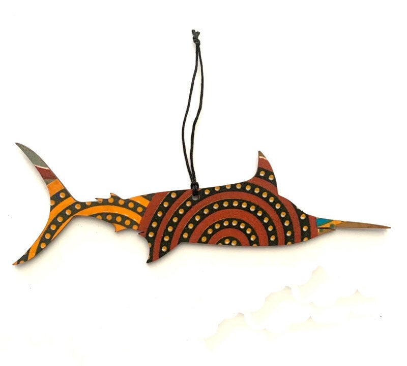 Marlin Fabric Ornament (min. 2)