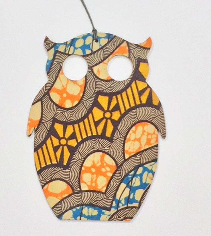 Owl Fabric Ornament (min. 2)