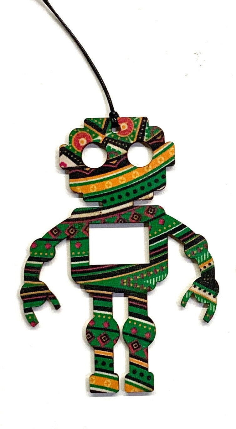 Robot Fabric Ornament (min. 2)