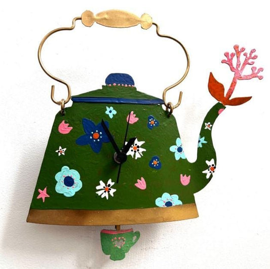 Tea Pot Wall Clock