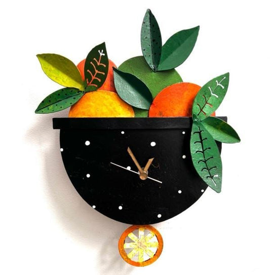 Fruit Bowl Wall Clock
